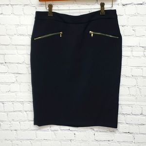 Jones New York Stretch Black Skirt Size 4